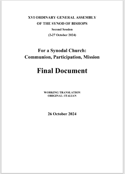 Final Document of the Synod